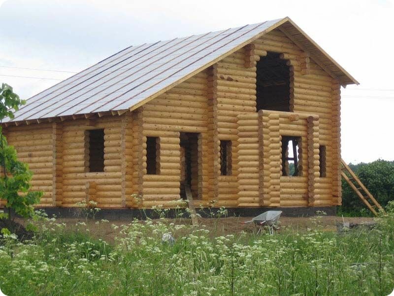 Срубы из бревна